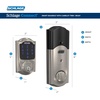 image:imageSCHLAGE BE469ZP CEN 622 Connect Smart Deadbolt with alarm with Century Trim in Matte Black ZWave Plus enabledBright Brass