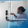 image:imageSCHLAGE BE469ZP CEN 622 Connect Smart Deadbolt with alarm with Century Trim in Matte Black ZWave Plus enabledSatin Nickel