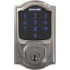 image:imageSCHLAGE BE469ZP CEN 622 Connect Smart Deadbolt with alarm with Century Trim in Matte Black ZWave Plus enabledSatin Nickel