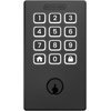 image:imageSchlage Arrive Smart WiFi Deadbolt Lock with Remsen Trim Satin NickelMatte Black