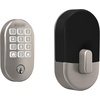 image:imageSchlage Arrive Smart WiFi Deadbolt Lock with Remsen Trim Satin NickelSatin Nickel