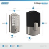 image:imageSchlage Arrive Smart WiFi Deadbolt Lock with Remsen Trim Satin NickelSatin Nickel