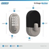 image:imageSchlage Arrive Smart WiFi Deadbolt Lock with Remsen Trim Satin NickelSatin Nickel