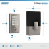 image:imageSchlage Arrive Smart WiFi Deadbolt Lock with Remsen Trim Satin NickelSatin Nickel