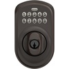 image:imageSchlage Electronic Keypad Deadbolt Lock Camelot Trim Antique BrassAged Bronze