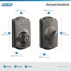 image:imageSchlage Electronic Keypad Deadbolt Lock Camelot Trim Antique BrassAntique Pewter