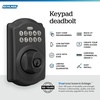 image:imageSchlage Electronic Keypad Deadbolt Lock Camelot Trim Matte Black1