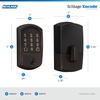 image:imageSchlage Encode Smart WiFi Deadbolt Lock with Century Trim Satin NickelAged Bronze