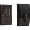 image:imageSchlage Encode Smart WiFi Deadbolt Lock with Century Trim Satin NickelAged Bronze