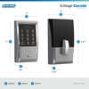image:imageSchlage Encode Smart WiFi Deadbolt Lock with Century Trim Satin NickelBright Chrome