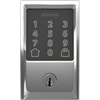 image:imageSchlage Encode Smart WiFi Deadbolt Lock with Century Trim Satin NickelBright Chrome