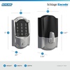 image:imageSchlage Encode Smart WiFi Deadbolt Lock with Century Trim Satin NickelBright Chrome