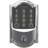 image:imageSchlage Encode Smart WiFi Deadbolt Lock with Century Trim Satin NickelBright Chrome