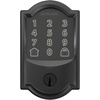 image:imageSchlage Encode Smart WiFi Deadbolt Lock with Century Trim Satin NickelMatte Black