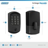 image:imageSchlage Encode Smart WiFi Deadbolt Lock with Century Trim Satin NickelMatte Black