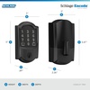 image:imageSchlage Encode Smart WiFi Deadbolt Lock with Century Trim Satin NickelMatte Black