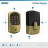 image:imageSchlage Encode Smart WiFi Deadbolt Lock with Century Trim Satin NickelSatin Brass