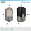 image:imageSchlage Encode Smart WiFi Deadbolt Lock with Century Trim Satin NickelSatin Nickel