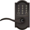 image:imageSchlage Encode Smart WiFi Lock Lever Handle Camelot Trim Aged BronzeAged Bronze