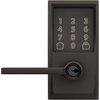 image:imageSchlage Encode Smart WiFi Lock Lever Handle Camelot Trim Aged BronzeAged Bronze