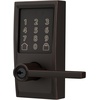 image:imageSchlage Encode Smart WiFi Lock Lever Handle Camelot Trim Aged BronzeAged Bronze