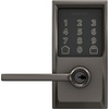 image:imageSchlage Encode Smart WiFi Lock Lever Handle Camelot Trim Aged BronzeBlack Stainless