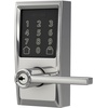 image:imageSchlage Encode Smart WiFi Lock Lever Handle Camelot Trim Aged BronzeBright Chrome