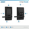 image:imageSchlage Encode Smart WiFi Lock Lever Handle Camelot Trim Aged BronzeMatte Black