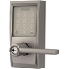 image:imageSchlage Encode Smart WiFi Lock Lever Handle Camelot Trim Aged BronzeSatin Nickel
