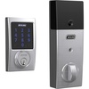 image:imageSCHLAGE BE469ZP CEN 622 Connect Smart Deadbolt with alarm with Century Trim in Matte Black ZWave Plus enabledSatin Chrome