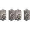 Satin Nickel (Pack of 2)