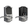image:imageSchlage Encode Smart WiFi Lock Lever Handle Camelot Trim Aged BronzeBright Chrome