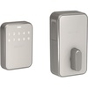image:imageSchlage Sense Pro UWB Smart Deadbolt Lock HandsFree Unlock Matte BlackSatin Nickel