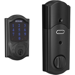 image:imageSCHLAGE BE469ZP CEN 622 Connect Smart Deadbolt with alarm with Century Trim in Matte Black ZWave Plus enabledMatte Black