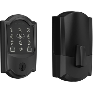 image:imageSchlage Encode Plus Smart WiFi Deadbolt Lock Tap to Unlock Aged BronzeMatte Black