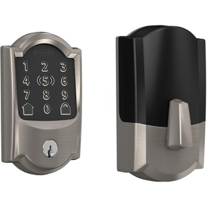 image:imageSchlage Encode Plus Smart WiFi Deadbolt Lock Tap to Unlock Aged BronzeSatin Nickel