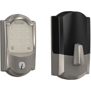 image:imageSchlage Encode Smart WiFi Deadbolt Lock with Century Trim Satin NickelSatin Nickel