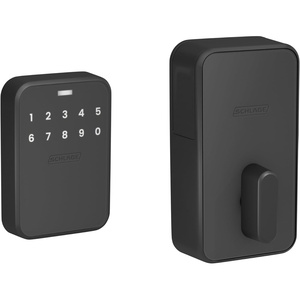 image:imageSchlage Sense Pro UWB Smart Deadbolt Lock HandsFree Unlock Matte BlackMatte Black